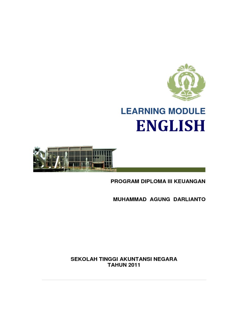 Learning Module English PDF | PDF | Adverb | Verb