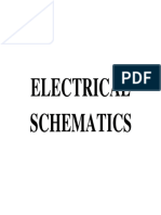 Electrical schematic symbols and wire identification