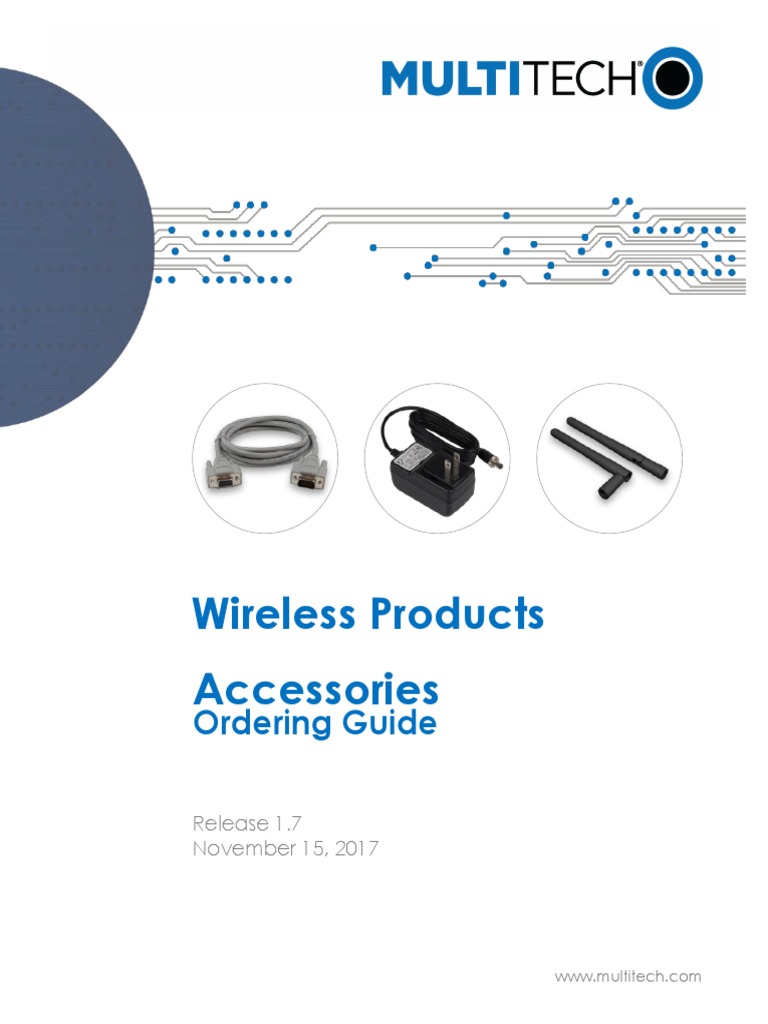Wireless Products Accessories Ordering Guide Release 1.7 PDF | PDF ...