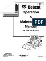Operation & Maintenance Manual: S/N 526811001 & Above