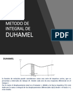 Metodo de Integral de Duhamel