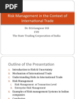 BIMTECH Presentation On Risk Management