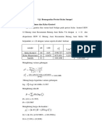 Uji Homogenitas Pretest Kelas Sampel Baru