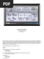 Eos User's Guide: Audio Damage, Inc. Release 1.0