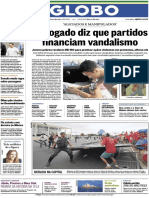 Jornal O Globo 2014 Voetur