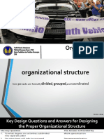 VII. Organizational Structure Fix