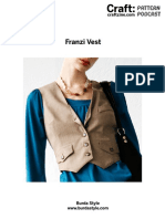 Burda Style Franzi Vest Sewing Pattern