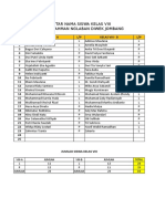 Daftar Nama Siswa MTS