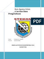 Makalah Al-Qur'an Dan Ilmu Pengetahuan