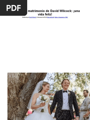 Anuncio de Matrimonio de David Wilcock Una Vida Feliz