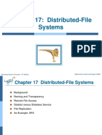 Chapter 17: Distributed-File Systems: Silberschatz, Galvin and Gagne ©2009 Operating System Concepts - 8 Edition