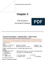 Class VII - Free Convection - Formulae & Problems