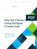 Taking Stock of Monetary and Exchange Rate Regimes in Emerging Europe