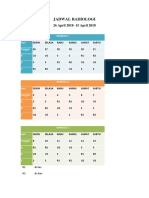 Jadwal Radiologi