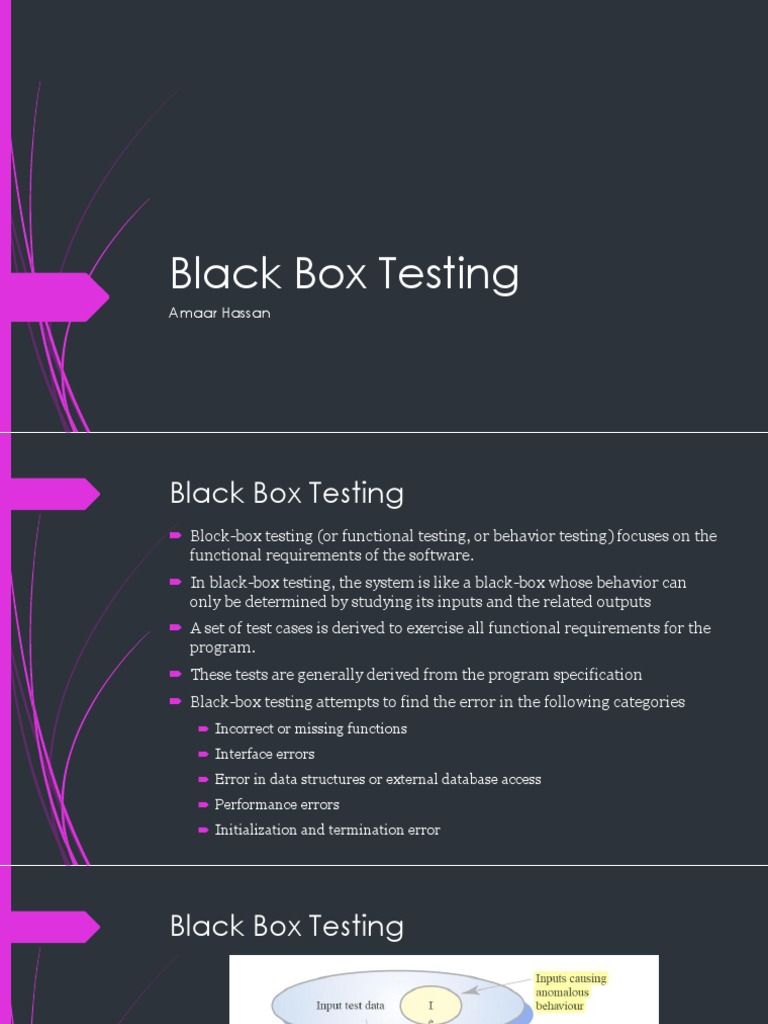 Black Box vs Grey Box Testing Overview | PDF | Software Testing ...
