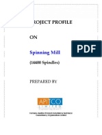 Project Profile ON: Spinning Mill