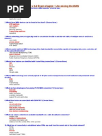 CCNA4 v4 0 Exam CH 1 Introduction To WANs