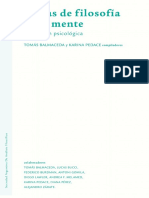 Temas de Filosofia de La Mente: Atribución Psicológica