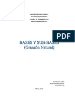 Bases y Sub-Bases (Granzon Natural)