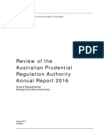 APRA's Knowledge of Austrac Concerns With Commonwealth Bank Review of the APRA Annual Report 2016_Final
