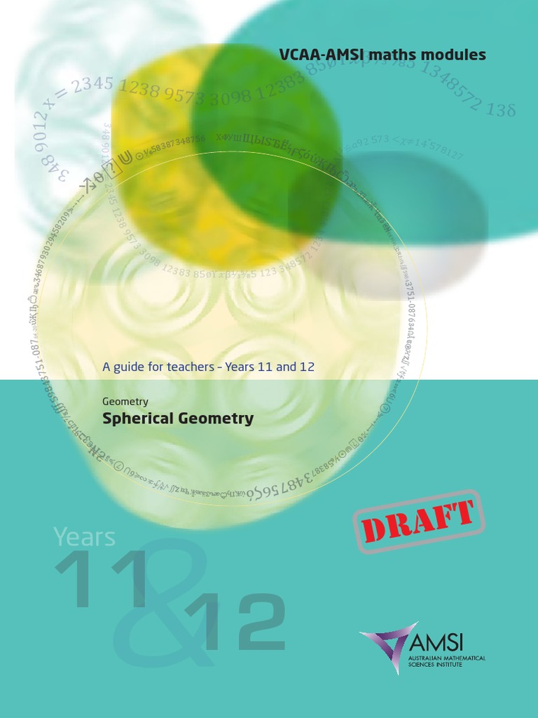 Spherical Geometry Book | PDF | Latitude | Longitude