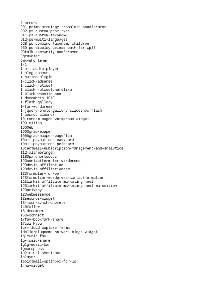 Wp Plugins