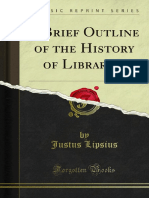 A Brief Outline of the History of Libraries 1000176677