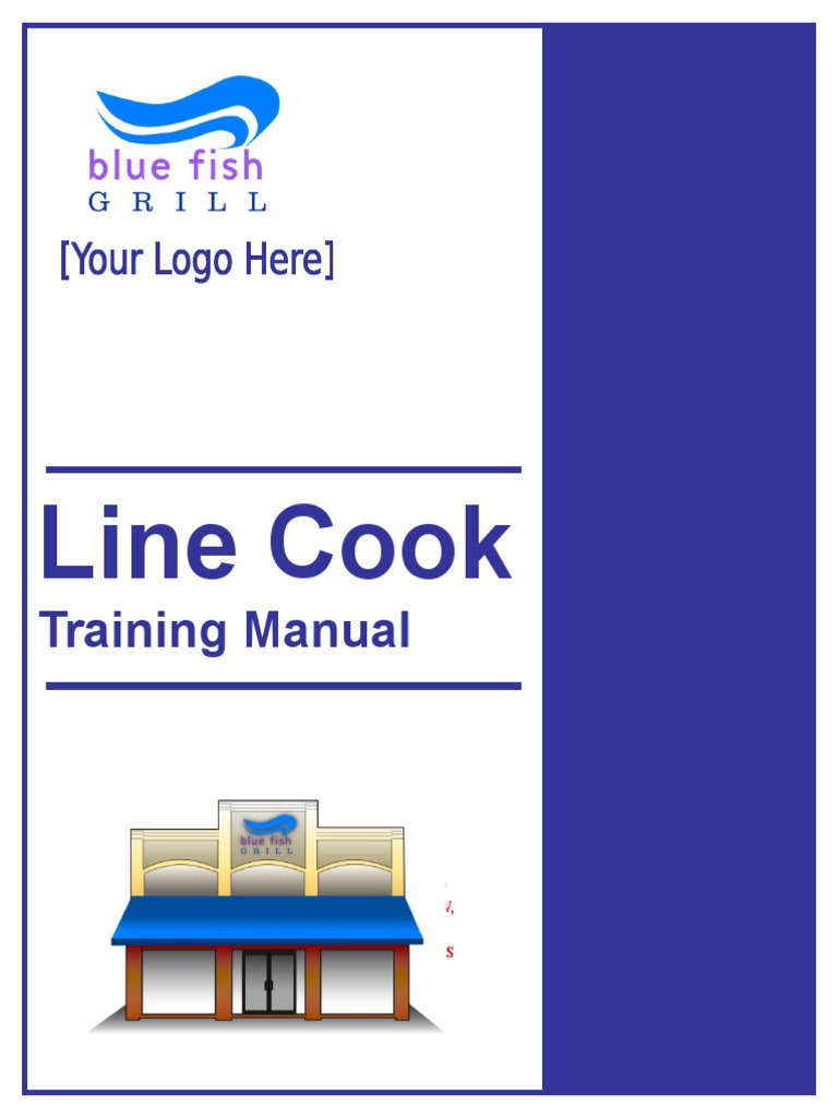 Line Cook Training Manual Template | PDF | Refrigerator | Kitchen