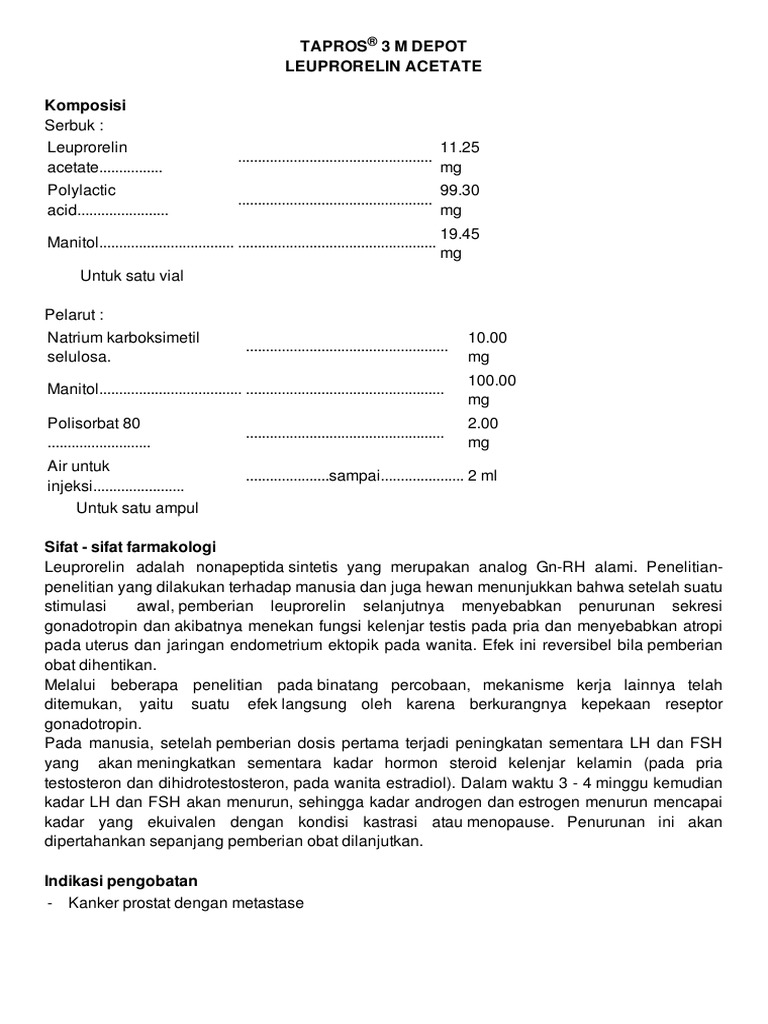 Tapros PDF | PDF | Kesehatan Holistik | Sains & Matematika