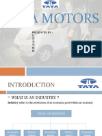 Tata Motors: Presented by - 1) 2) 3) 4) 5) 6)