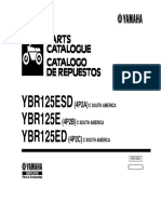 Yamaha Ybr 125 2011 Manual Partes