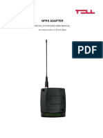 Gprs Adapter: Installation and User Manual