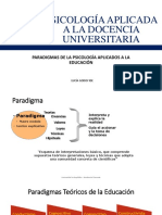 Godoy, Paradigmas Teoricos Docencia