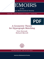 A Geometric Theory For Hypergraph Matching