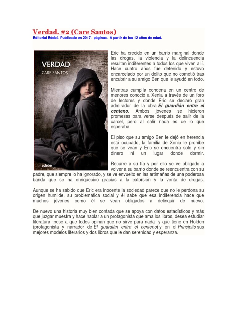 Verdad, PDF, Thriller y crimen