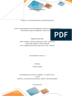 Plan de personal para consultoría de RRHH