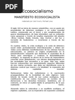 306975908 Ecosocialismo Manifiesto Ecosocialista Joel Kovel Michael Lowy
