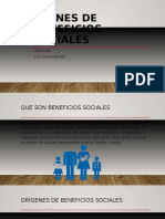 Planes de Beneficios Sociales  