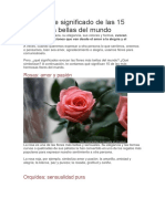 Tipos de Flores