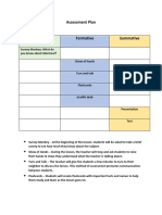 Assesment Plan