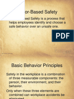 Behavior Based Safety