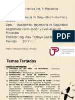 Proyectos Publicos y Privados