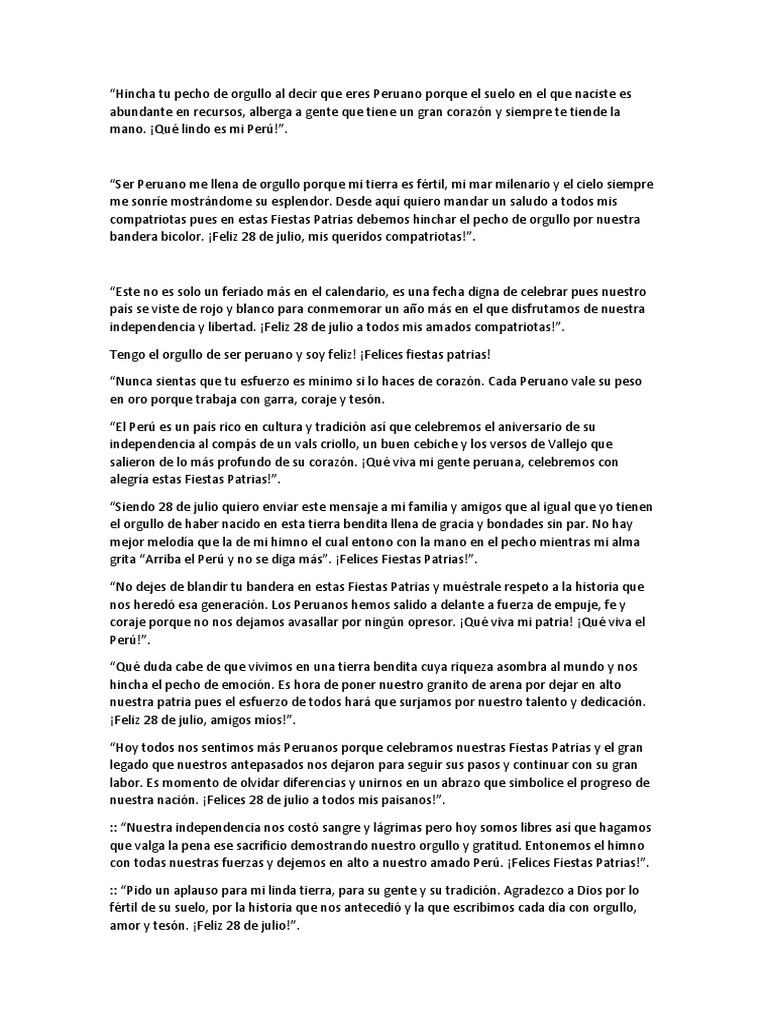 Frases Patrioticas | PDF | Perú, image size:768x1024