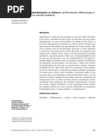 Oralidade, Alfabetização e Leitura