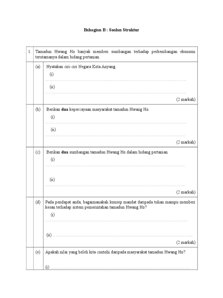 Soalan Bab 1 Tingkatan 5 Sejarah Pdf