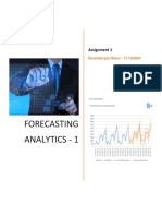 Forecasting - Assignment1 