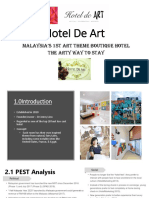 Hotel de Art Blue Ocean Strategy Marketing