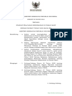 Permenkes 58-2014 Standar Yanfar Di RS PDF