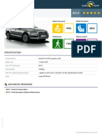 Euroncap 2015 Audi q7 Datasheet PDF