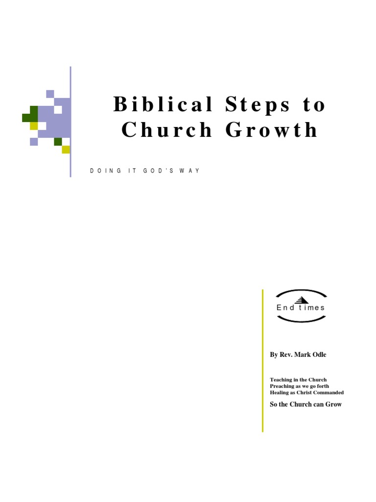 Biblical Steps for Church Growth | PDF | John The Baptist | Christianity